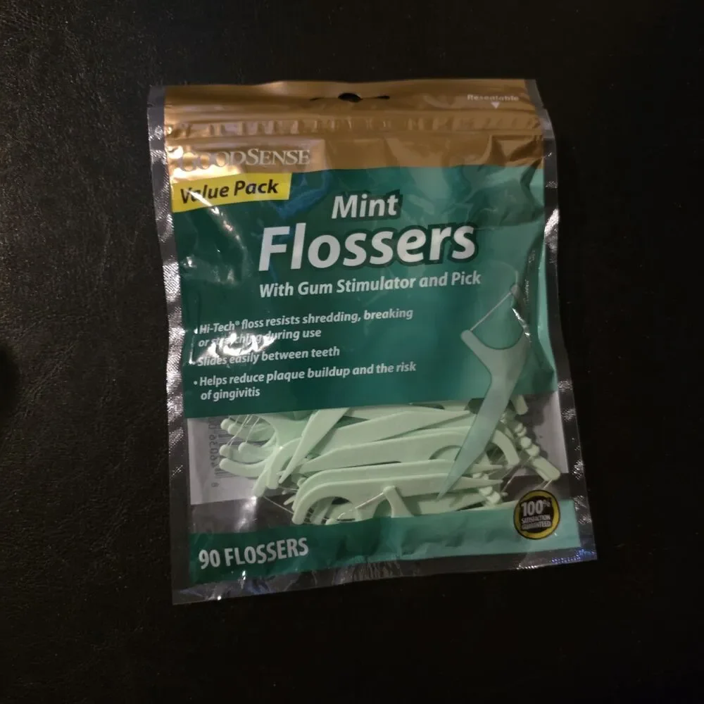 Good Sense - Mint Dental Flossers - 90 Count NIB